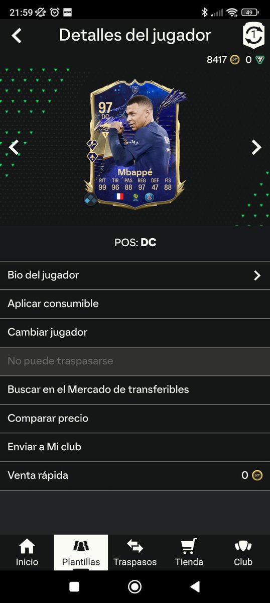 UryMedina99's tweet photo. Estaba del chill con mis colegas no juego desde hace 4 meses y me toca mbappé toty. @DjMaRiiO  #fc24 https://t.co/o09cPSyISA