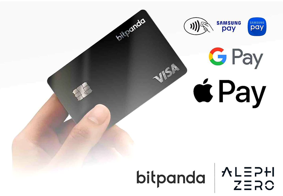 🚨Breaking News🚨

After the full implementation of <a href="/Aleph__Zero/">Aleph Zero</a> on <a href="/Bitpanda_global/">Bitpanda</a> you'll be for the first time able to spend your $AZERO in your groceries or anything up to 10K€/daily, thanks to Bitpanda's Debit Card, from now on you can PAY with $AZERO! 💳

#CryptoNews #Web3