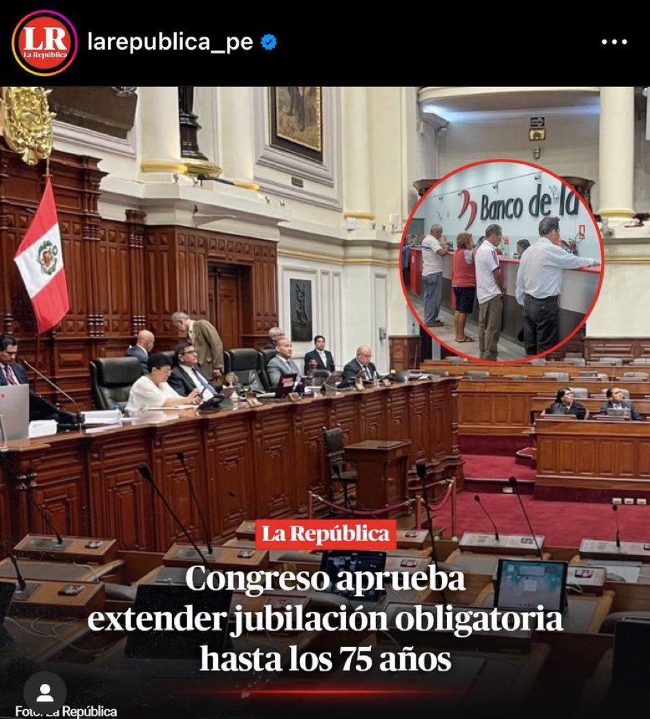 rcterrones's tweet photo. Francia incendió ciudades porque subieron su jubilación de 62 a 65. Nosotros, bien gracias. https://t.co/25xYTV4aSf