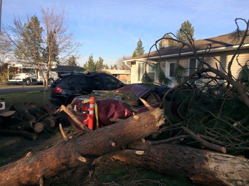 RokstadPower's tweet image. Every year storms batter our infrastructure, and every year Rokstad Power answers the call to repair the damage and get peoples' power back on for them.  These pictures are from a storm response/trouble call in Spokane Washington in 2015. #stormresponse #helpinghands #toughwork