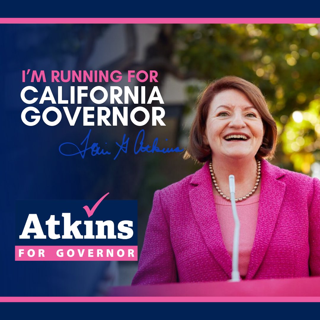 toniatkins's tweet photo. Today, I’m launching my campaign to serve as Governor of California.

Growing up, I never considered running for office – I was too poor, too gay, & too different.

But here, I found my own slice of the CA dream — & I’m ready to help everyone, no matter their background, do the same. 

Join us: https://t.co/oGxEOxOnJh