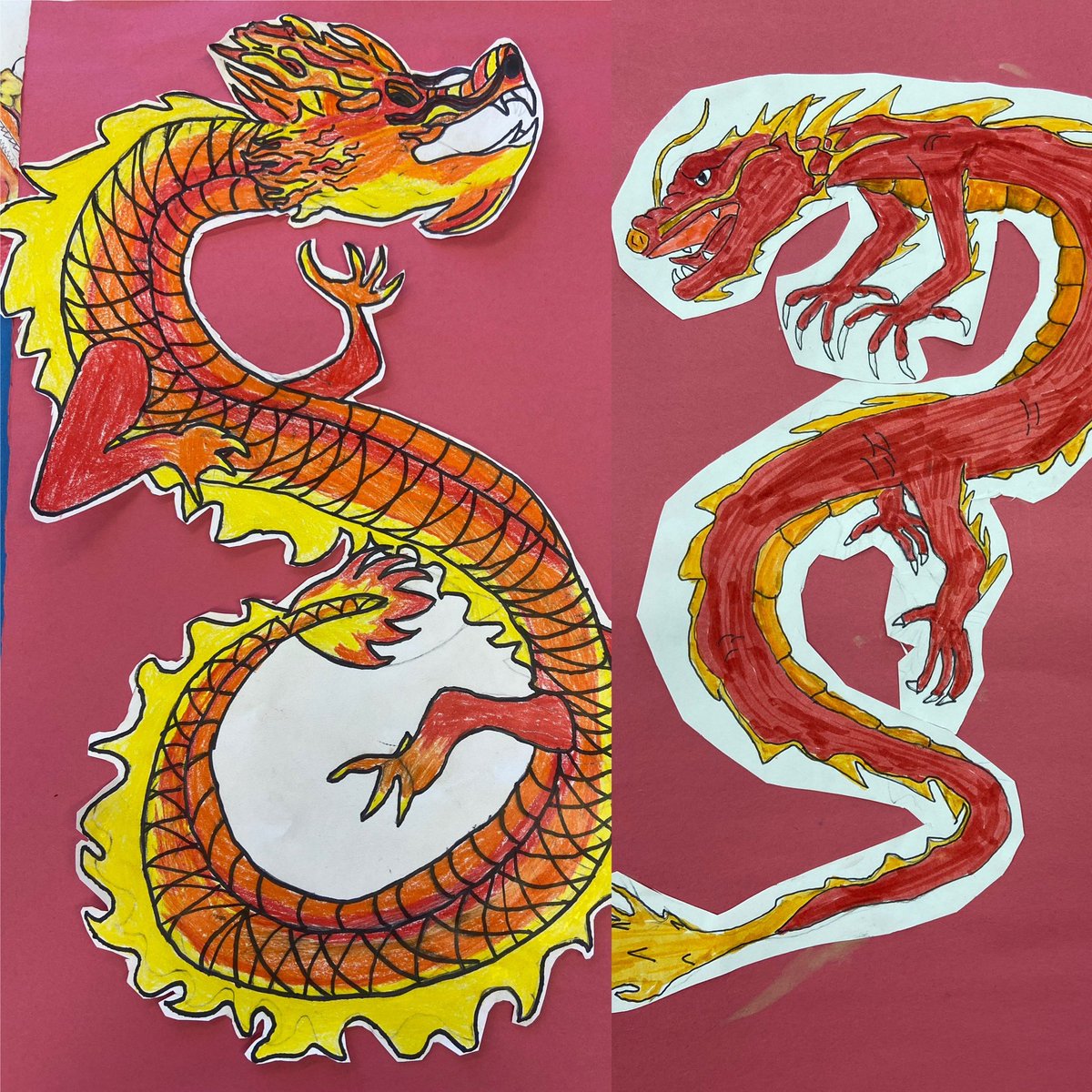 Dragon’s Year Calendars by SRB students