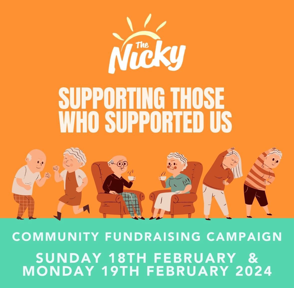 More information to follow - please help us to continue “Supporting Those Who Supported  Us”