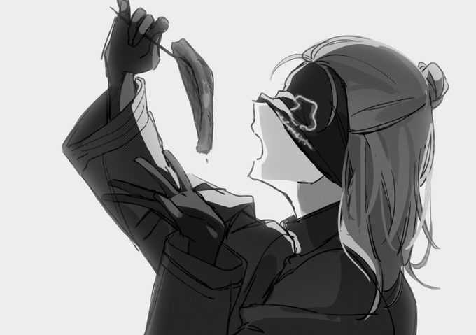 「blindfold gloves」 illustration images(Latest)
