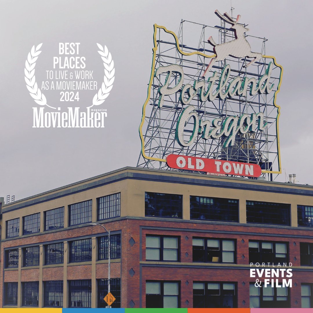 Excited that Portland is named as one of 
<a href="/moviemakermag/">MovieMaker Magazine</a> "Best Places to Live and Work as a Moviemaker" READ MORE HERE: moviemaker.com/best-places-mo…