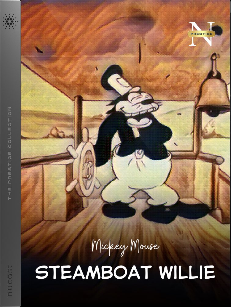 TheADAWatcher's tweet photo. Just minted Steamboat Willie via @NucastIO 

Looking forward to watching the film later. Good job guys! https://t.co/E4z0t0cj3g