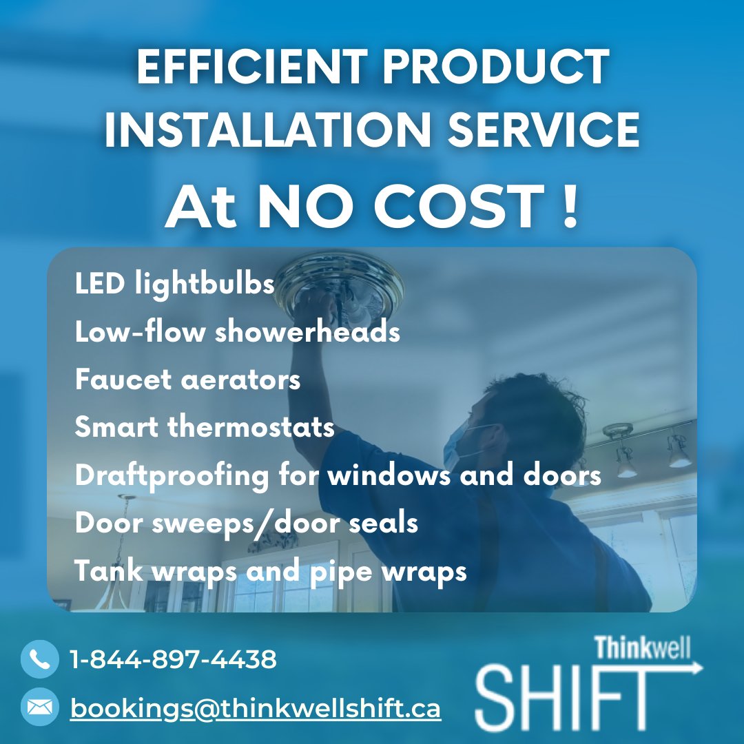 ThinkwellShift's tweet image. Ready for a more energy-efficient home? Contact us for our Free, Efficient Product Installation! Say goodbye to high utility bills and hello to eco-friendly living. Book now at 1-844-897-4438!
@efficiencyns
