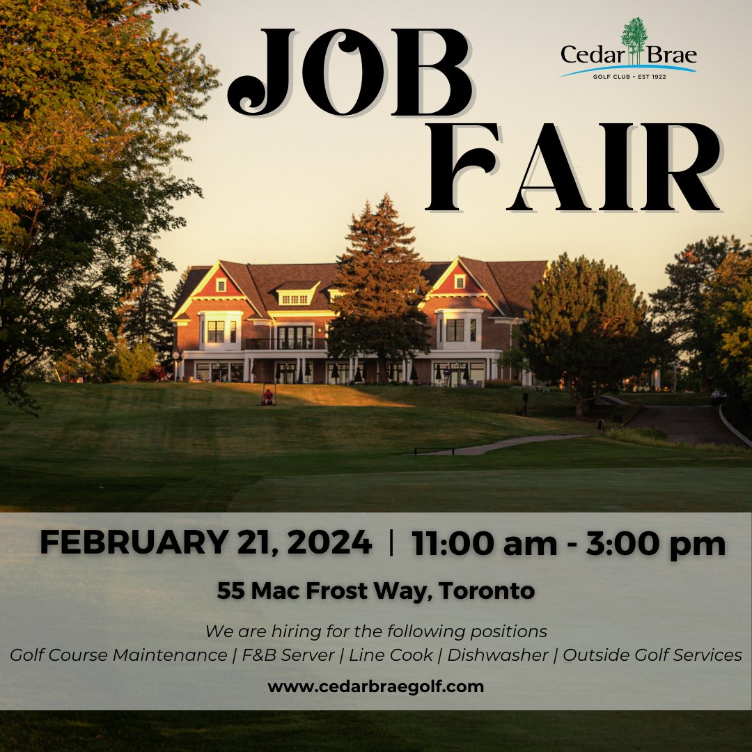 Cedar Brae Golf Club tweet media