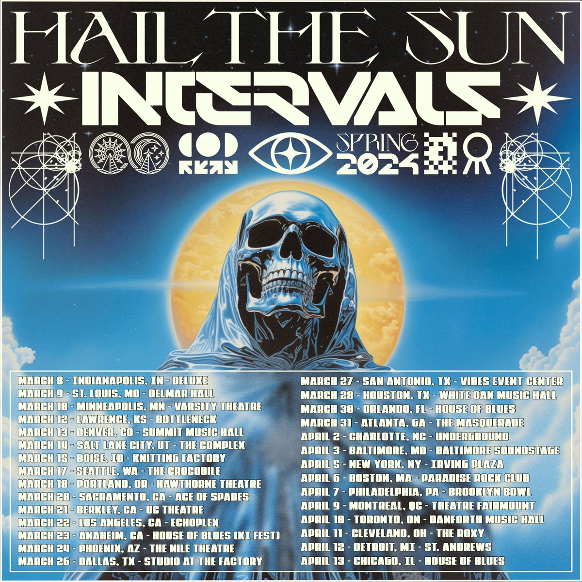 VIP for our co headline tour with <a href="/Intervalsmusic/">INTERVALS</a> is now LIVE!

Upgrades are available for those who’ve already purchased GA tickets.

iconicticketing.com/hailthesun