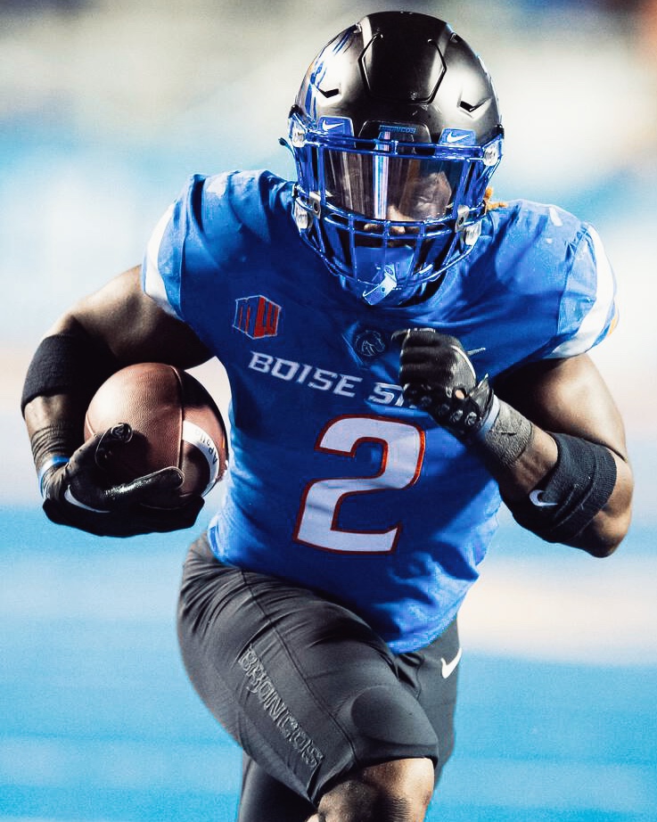 Most targets WITHOUT a drop last season (RBs): 🔷 Ashton Jeanty, Boise State: 48