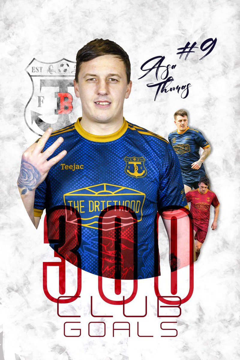 asathomas112's tweet photo. With my 4 goals on the weekend for the development side I hit my 300th 301 302 and 303 career goals for trearddur bay 🔥🔥🔥 https://t.co/Ugvy4DVU7H