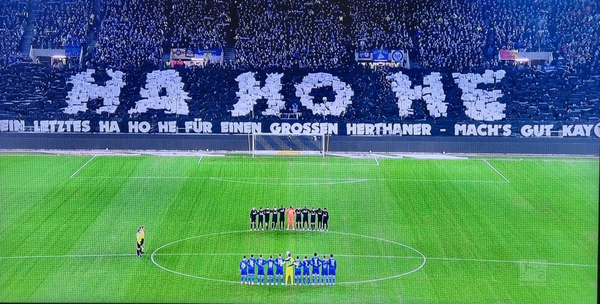 #herthaundderksc Ruhe in Frieden, Kay💙🤍