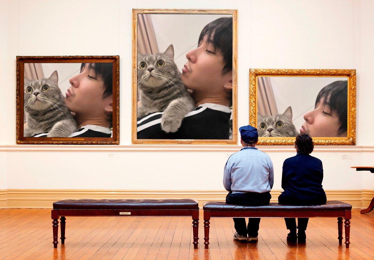 fksand's tweet photo. in the museum right where he belongs https://t.co/YBDQ7EBOlI