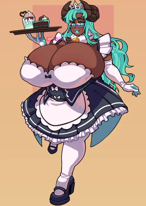Welcome back to the Mint Chocolate Café, Master Thank you for commissioning! 