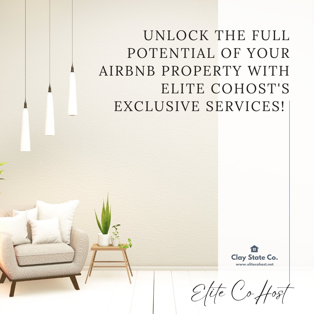 Maximize your Airbnb's potential with Elite CoHost! 🌟 Our expert services combine industry know-how with a personal touch, ensuring your home is expertly managed and genuinely cherished. Ready to elevate your rental experience? Contact us at elitecohost.net