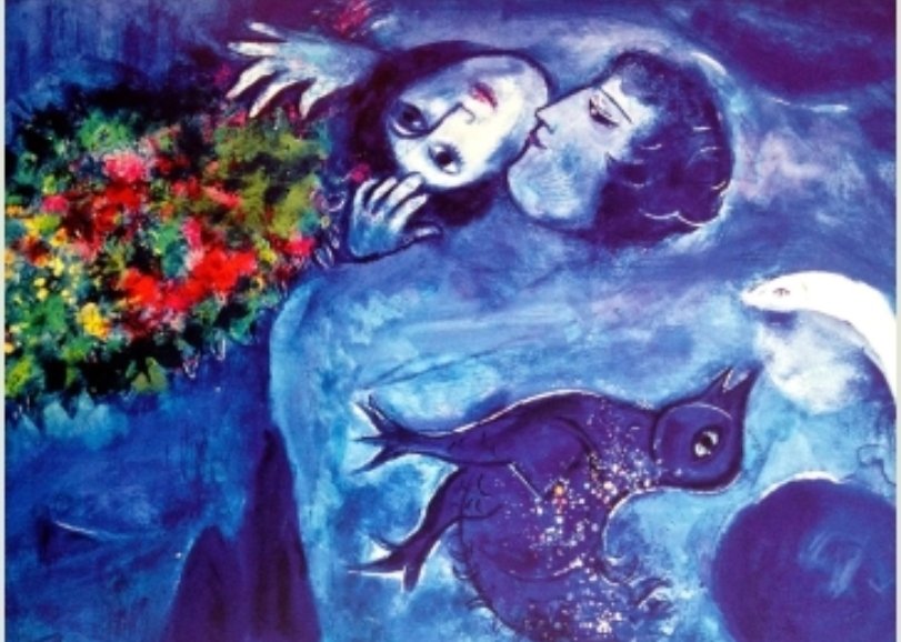 Siamo fatti della stessa materia
di cui sono fatti i sogni
Vorrei essere una nuvola bianca
in un cielo infinito
per seguirti ovunque e amarti ogni istante.

Pablo Neruda 

#LaFedeltàDeiSogni
#SalaLettura

Il sogno di Chagall #ArtLovers #ArtrYArt 

#19genn24