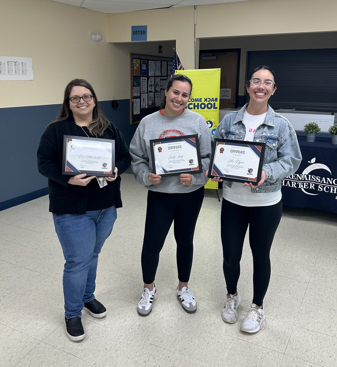 RenaissanceCha5's tweet photo. Winter data celebration! Today we celebrate these awesome teachers for achieving the highest fall to winter NWEA growth within their grade level! https://t.co/volpQxQ2W2