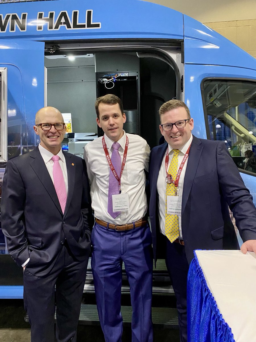 Andover Mobile Town Hall showing off at the MMA Trade Show #massmuni24 ⁦@AdamWChap⁩ ⁦<a href="/TownOfAndover/">TownOfAndover.com</a>⁩ ⁦<a href="/patlawlor/">Pat Lawlor</a>⁩ ⁦<a href="/AndrewPFlanagan/">Andrew P Flanagan</a>⁩