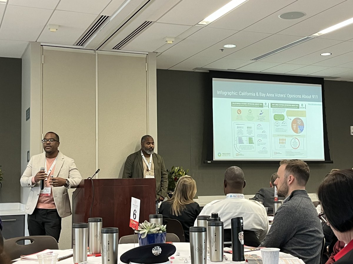 DeAngelo Mack and Ryan McClinton from @WeArePHA discussing the need for alternative community response models as a way to reduce care inequities. We have some great and long conversations ahead of us.