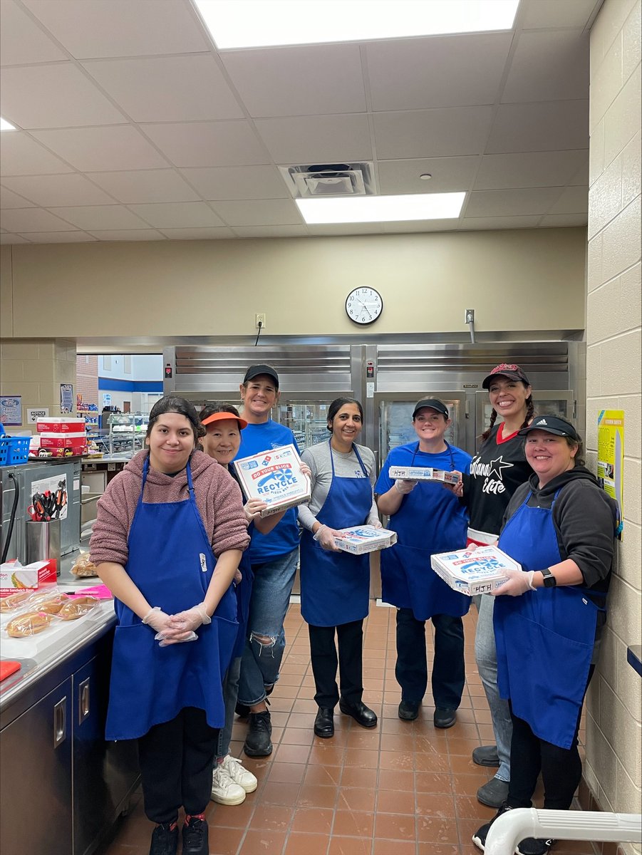HSESchools's tweet image. @hsefoodservices are usually the ones serving our students and staff. But today, this hard-working department got treated to a special pizza lunch. Hot pies were delivered to all schools courtesy of @dominos. Thank you for sharing the love and supporting our staff members!