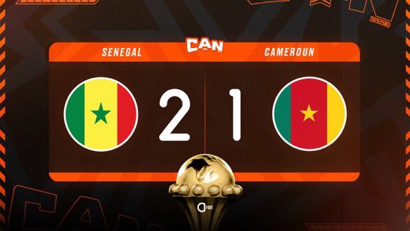 JF_26_'s tweet photo. Réduction du score Cameroun 🇨🇲 2 - 1 pour le Sénégal 🇸🇳 #TeamOM https://t.co/TBJtG7rkWJ