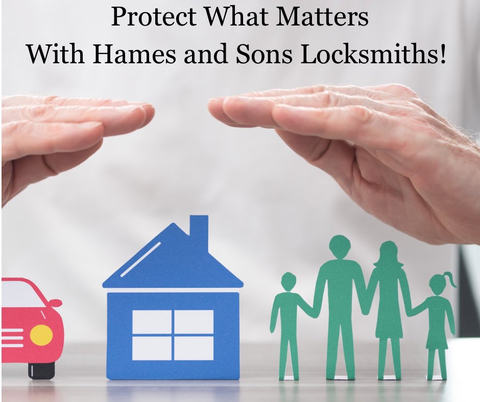 🔐 Secure what matters most with Hames and Sons Locksmiths! Your home is your sanctuary, and we're here to ensure its safety. Trust us to protect what matters to you.
 Your security is our priority! 

Call 07713118306 
hamesandsonslocksmiths.co.uk 

#HamesAndSonsLocksmiths