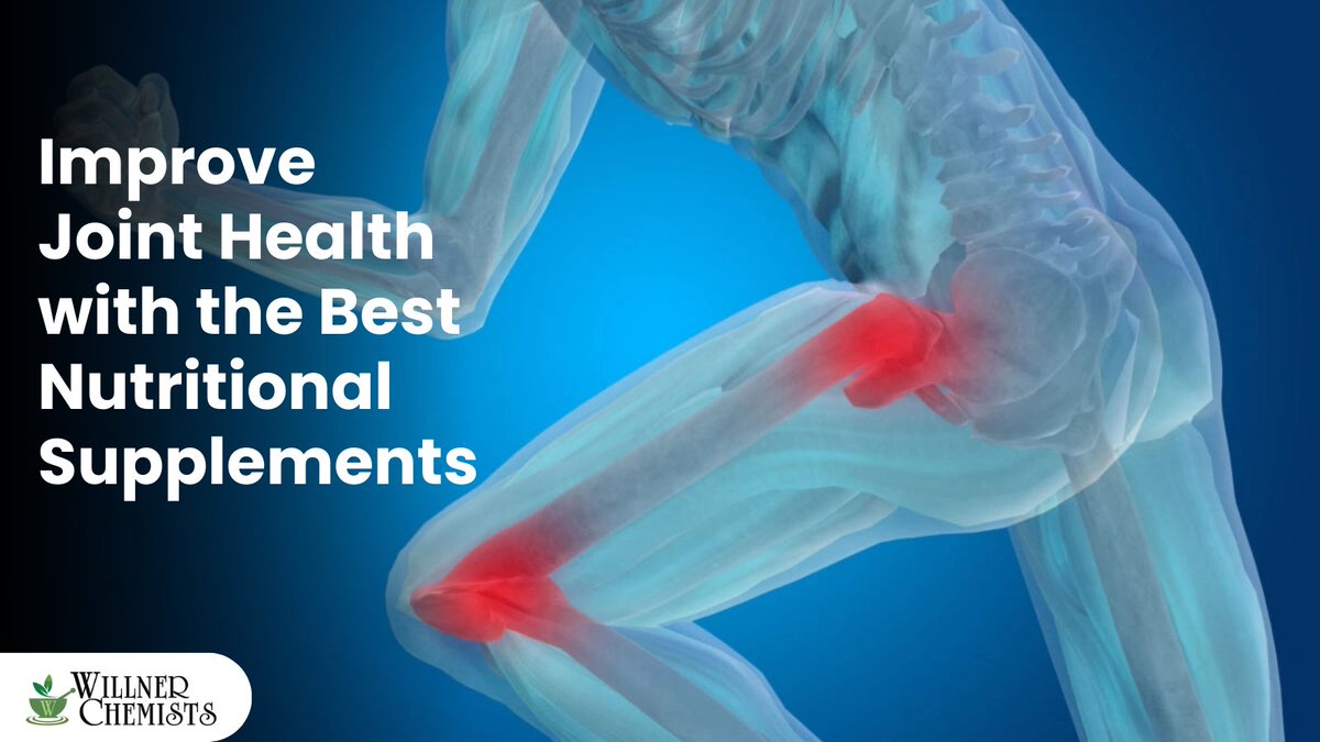 Welcome to our guide on improving joint health with the best nutritional supplements. Keep reading! 💻 → bit.ly/425fU0B  

#WillnerChemists #HealthDestination #QualityProducts #WellnessJourney