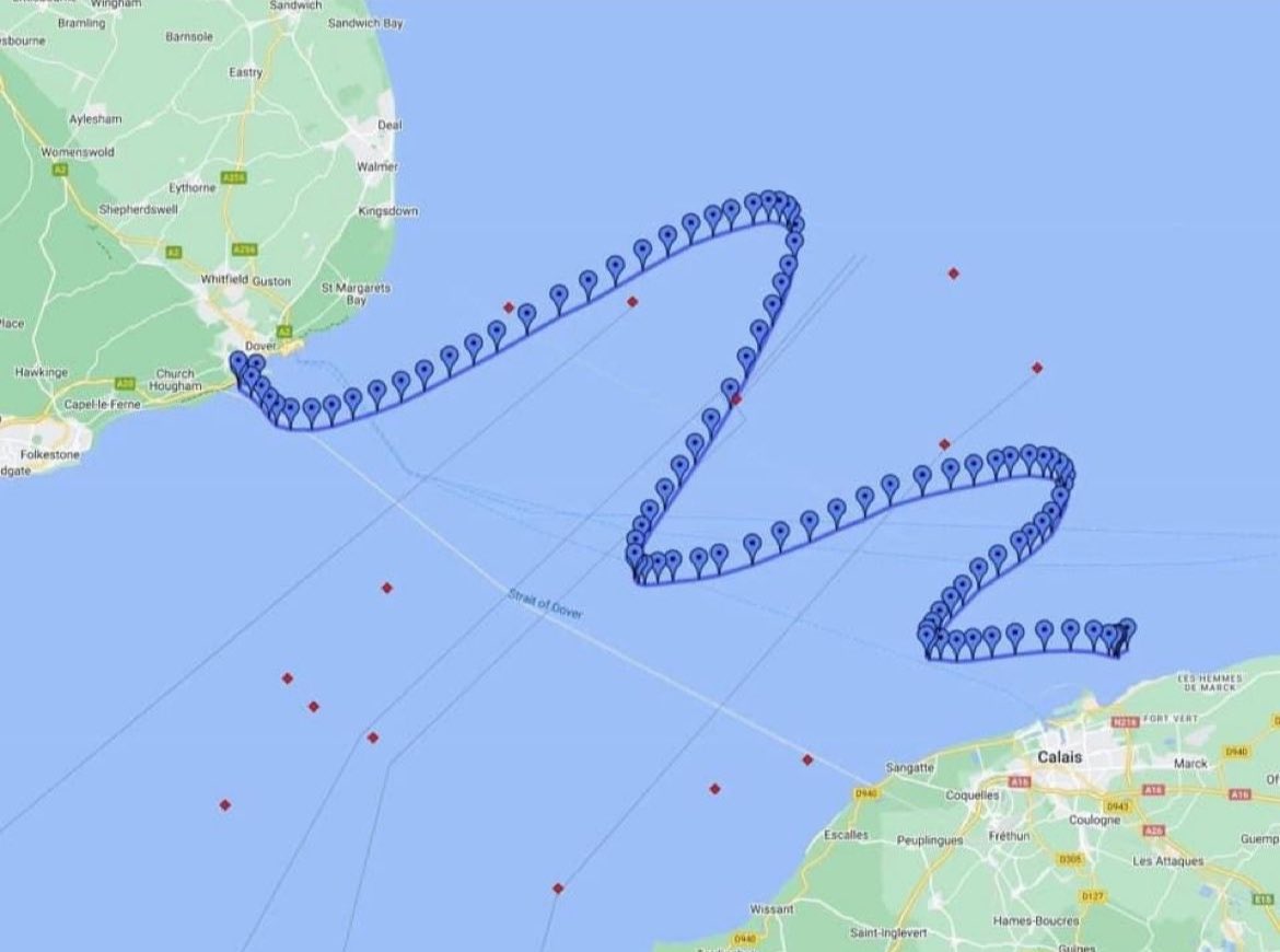deanjudge's tweet image. This is what a charity swim across the channel looks like

I say it’s more what a mobilisation in a government department looks like 

#facman #interim