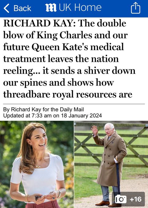 I tell you what, I am absolutely reeling How will the country cope? I blame Meghan