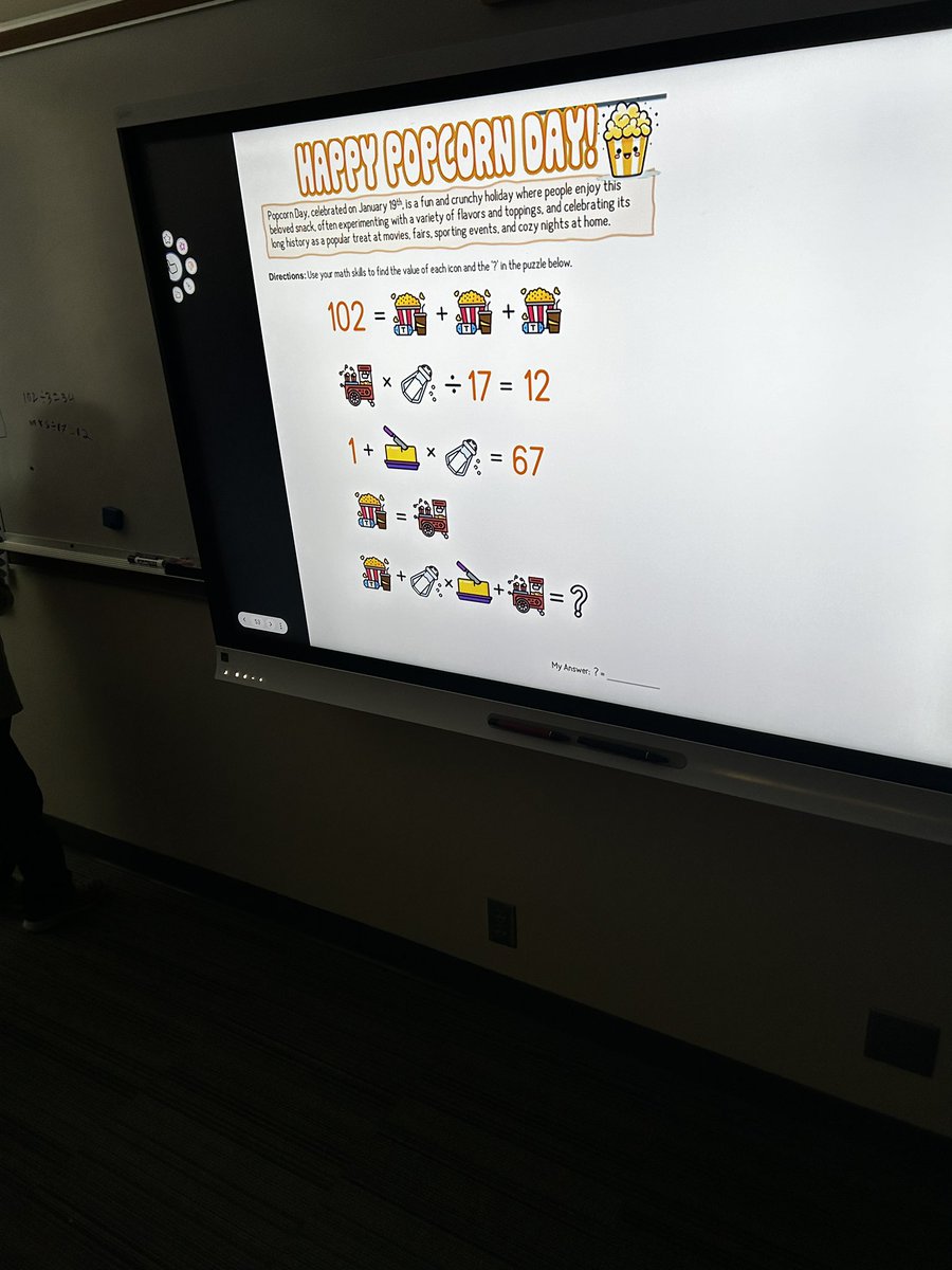 MrOppegard's tweet photo. National Popcorn Day-let’s solve hard problems and celebrate with popcorn!  @StemMcKinley #mckinleystrong https://t.co/pX7LLTa5Oi
