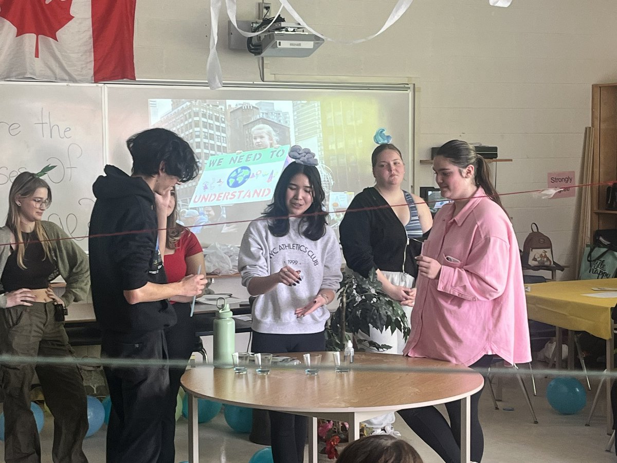 Thank you to Mr. Torlee and his class for inviting me to an amazing World Issues 3D Splat Presentation on Climate Change today! So interactive, engaging and informative! 👏👏👏 <a href="/InnisdaleSchool/">Innisdale Secondary School</a>