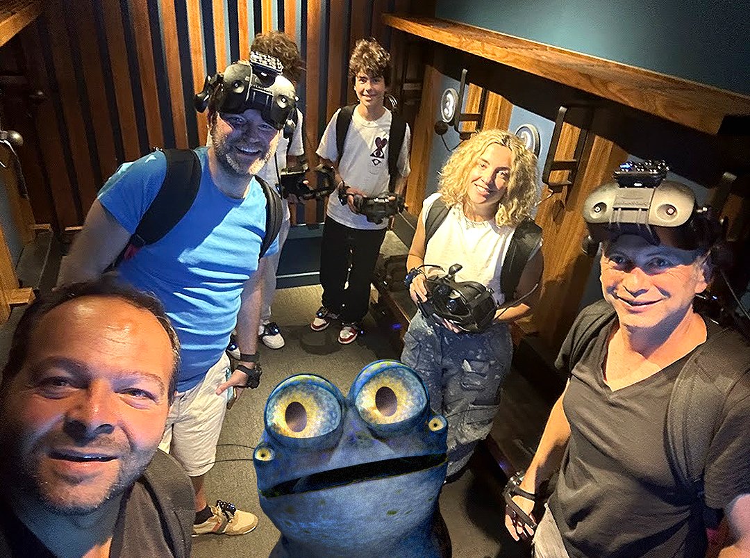🐸🤳 Smile for a Frogcat Selfie! 

We loved this group pic from Ohad G., who said: "Amazing 4D experience. It feels so real, like you are living in a dream world. Beautiful stories, high quality images and high tech equipment make this an experience you won’t forget 🤩❤️"