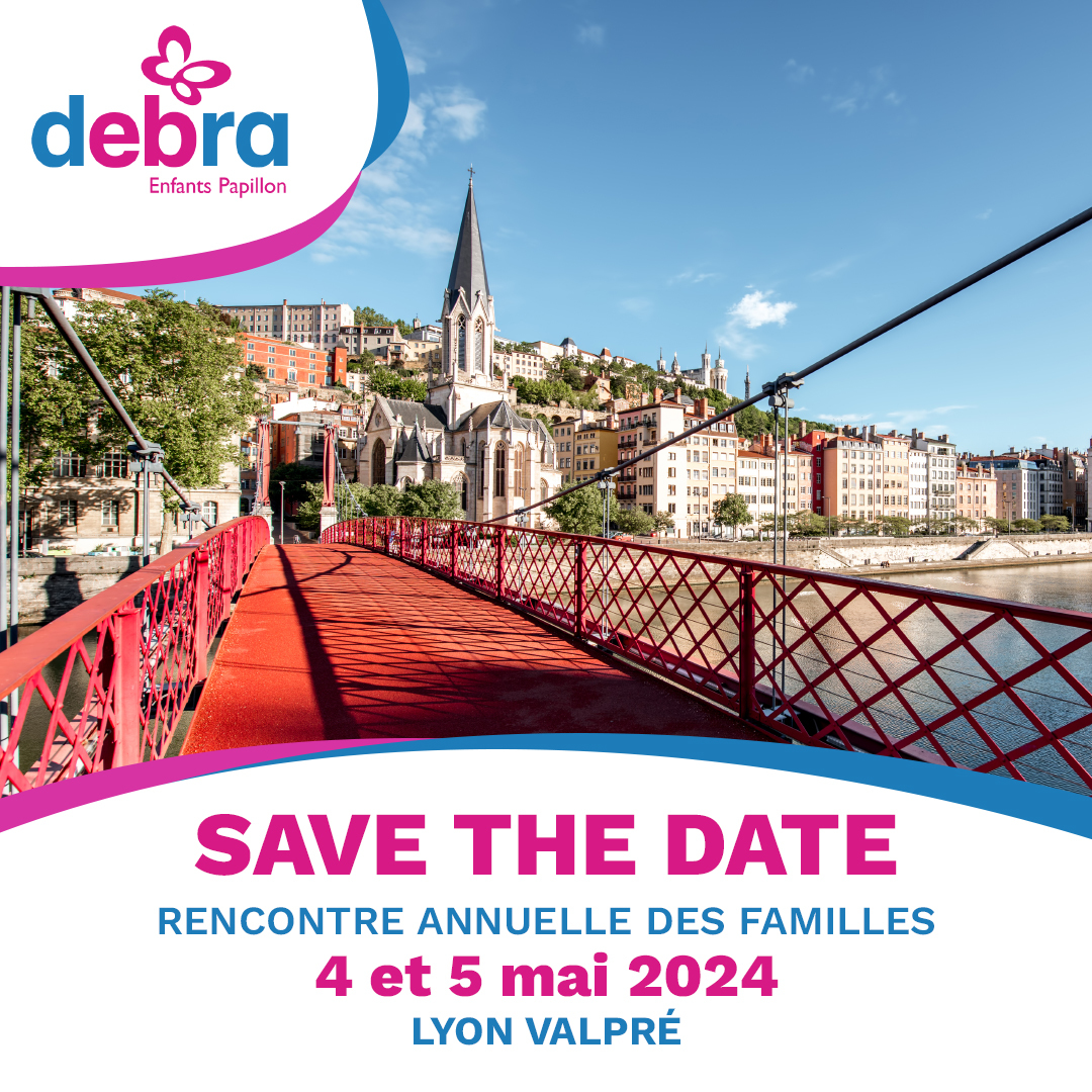 SAVE THE DATE
Notre prochaine rencontre annuelle des familles se tiendra le WEEK-END du 4 et 5 mai 2024 à Lyon Valpré  👨‍👩‍👦 
Toutes les précisions et informations pour les inscriptions vous seront apportées sur notre site internet debra.Fr
#rencontredesfamilles