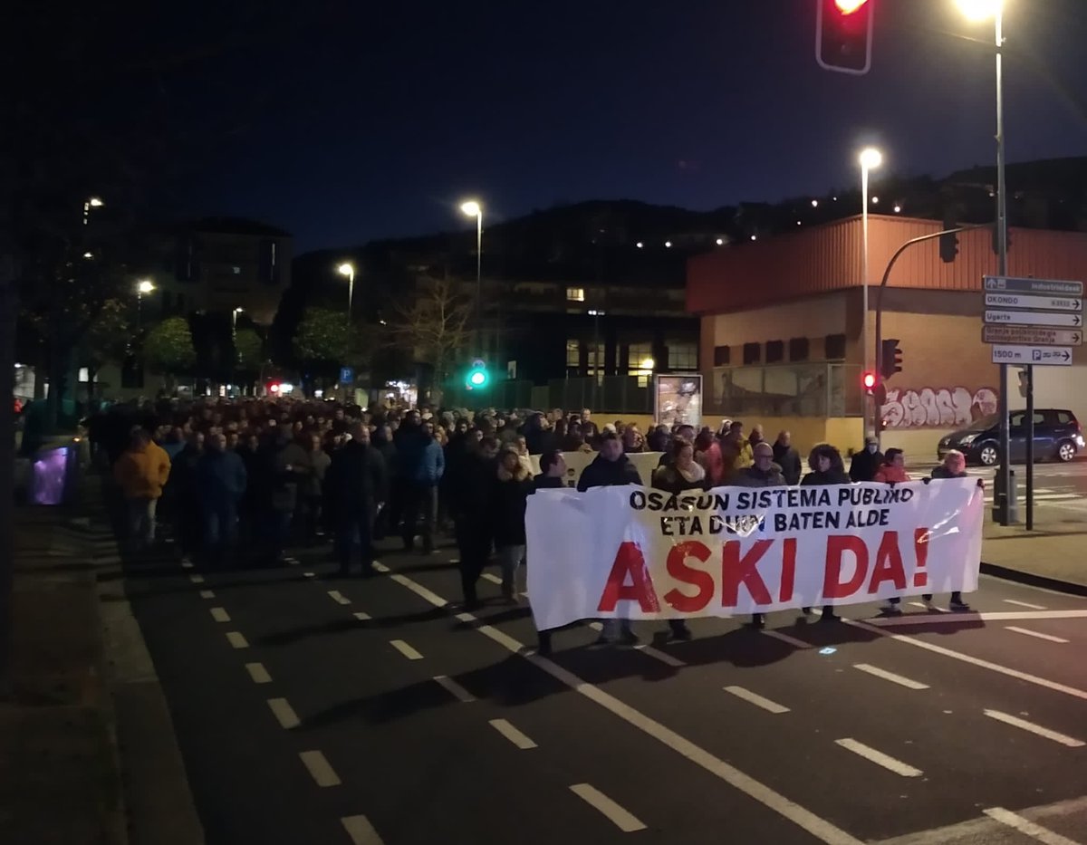 Laudio herriaren erantzuna eredugarria izan da.

#AskiDa