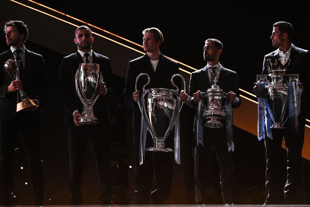 PantauManCity's tweet photo. #GlobeSoccer
Pelatih terbaik : Pep Guardiola
Pemain terbaik 2023 : Erling Haaland
Klub pria terbaik : ManCity
Gelandang terbaik : Rodri
Kiper terbaik : Ederson
Preside klub terbaik : Khaldoon Al Mubarak https://t.co/N8tJLOKt9c