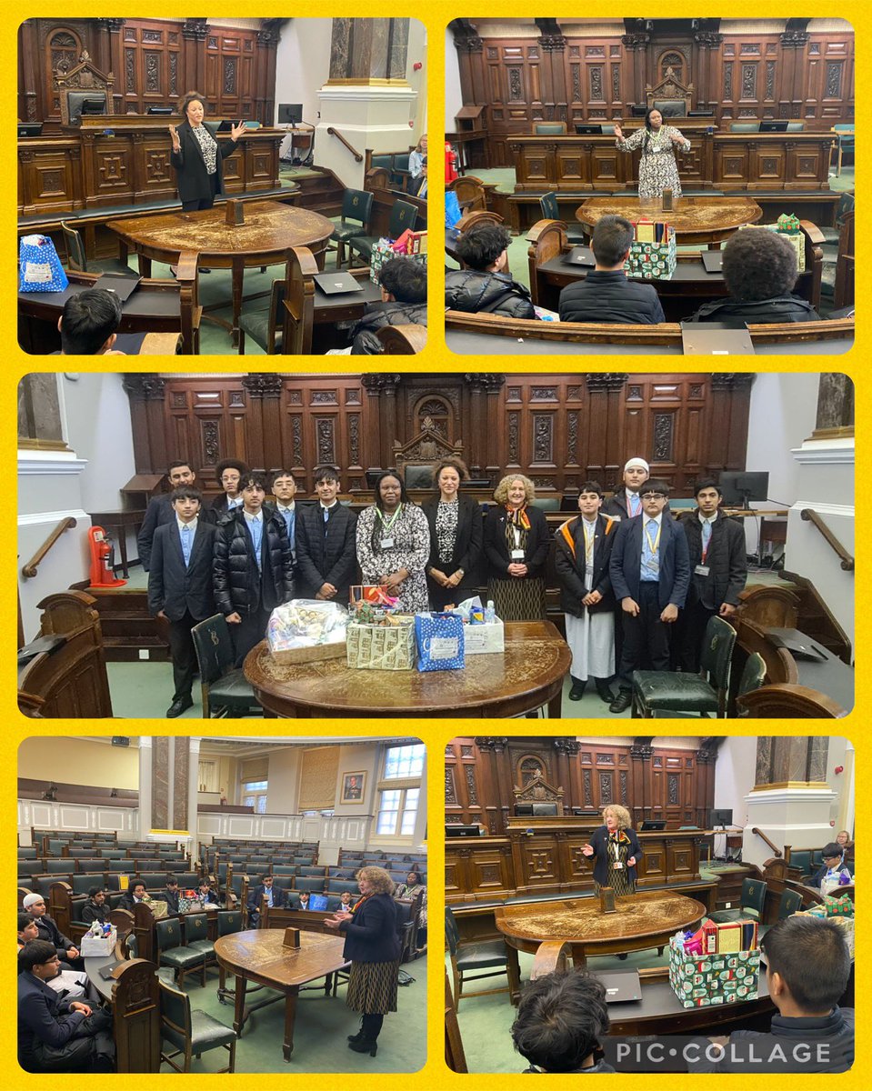 Great to be @BhamCityCouncil house touring the building with student from @EBLAeast &being welcomed by madam Deputy leader Cllr @Ms_SThompson CEO @Cadman1Deborah & Sue Harrison, director of young people&families talking about future of #Birmigham Young people&Economic growth