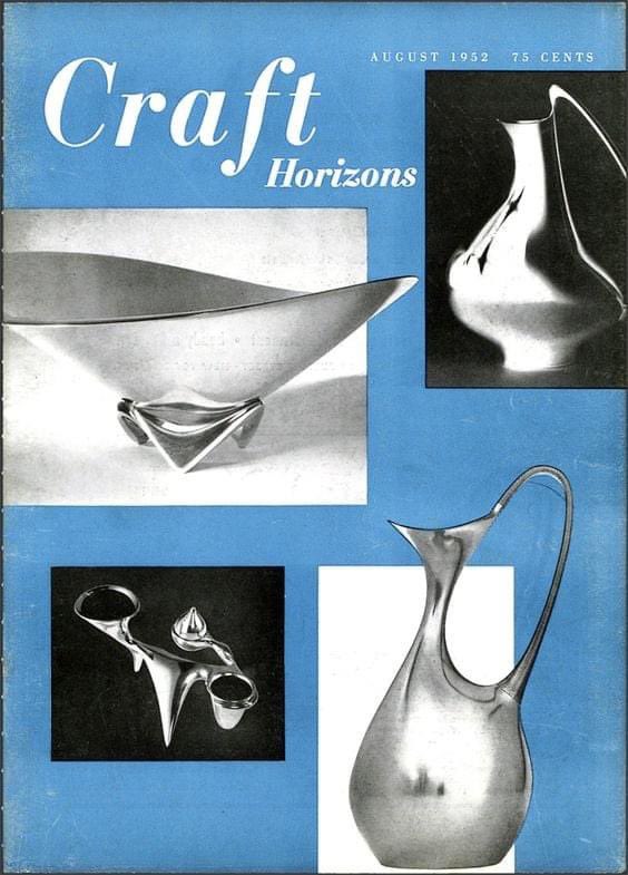 American Craft Council·Covers and information on the newly digitized collection of the first 25 years (1941-1965) of Craft Horizons magazine - now American Craft magazine - published by the American Craft Council. pinterest.co.uk/craftcouncil/a…