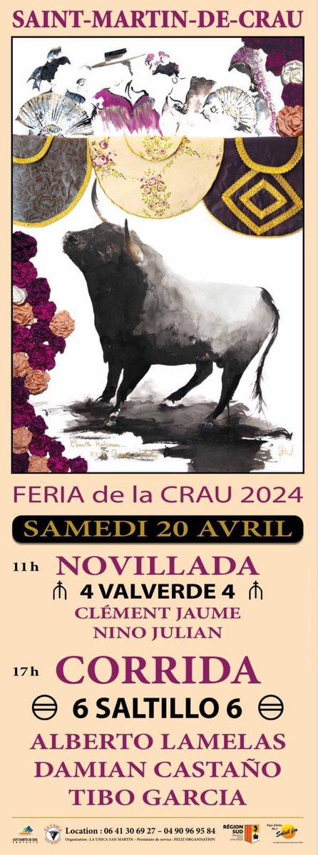 St-Martin-de-Crau 2️⃣0️⃣2️⃣4️⃣
<a href="/FeriaCrau/">UNICA Feria de la Crau</a>