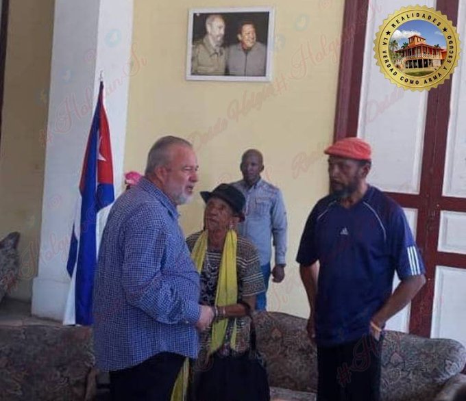 Visita el municipio de Gibara, en Holguín, el Primer Ministro de la República de Cuba Manuel Marrero Cruz. #HolguinSi #DeZurdaTeam