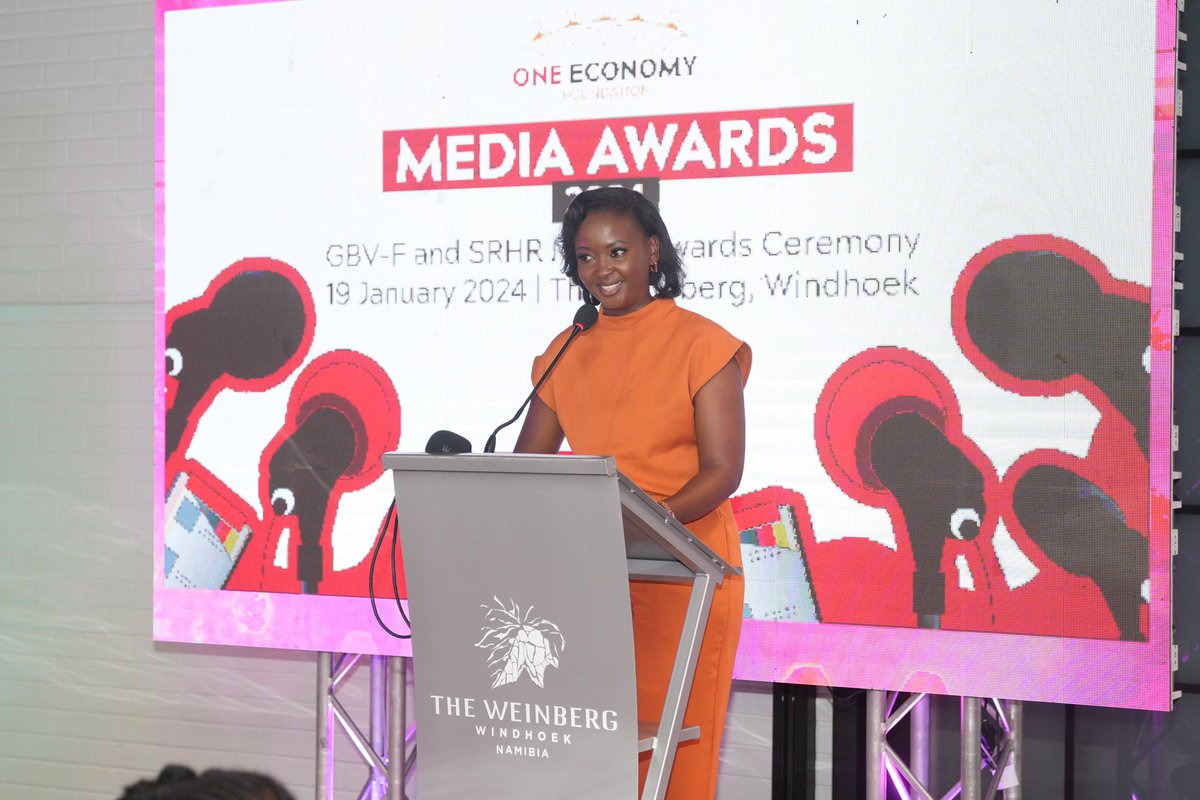 We have kicked off our #ONEMediaAwards24 with Pombili Shilongo as our lovely MC and we’re so excited to get to know the winners. 🤩 Stay tuned! 🥳