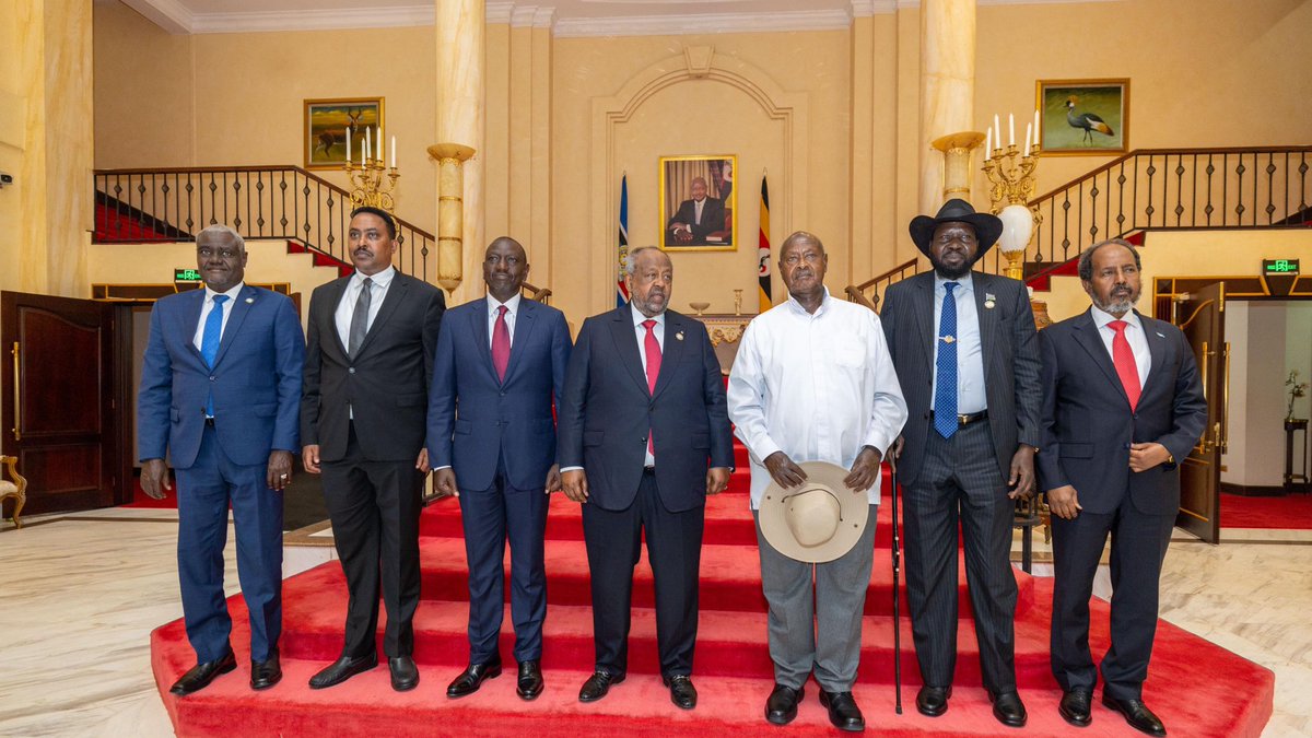 The 42nd Extraordinary Assembly of IGAD under the chairmanship of <a href="/IsmailOguelleh/">Ismail Omar Guelleh</a> reaffirmed the commitment of member states to work together towards a peaceful, integrated and prosperous region.
Congratulations to the government of Uganda for brillantly hosting this meeting.