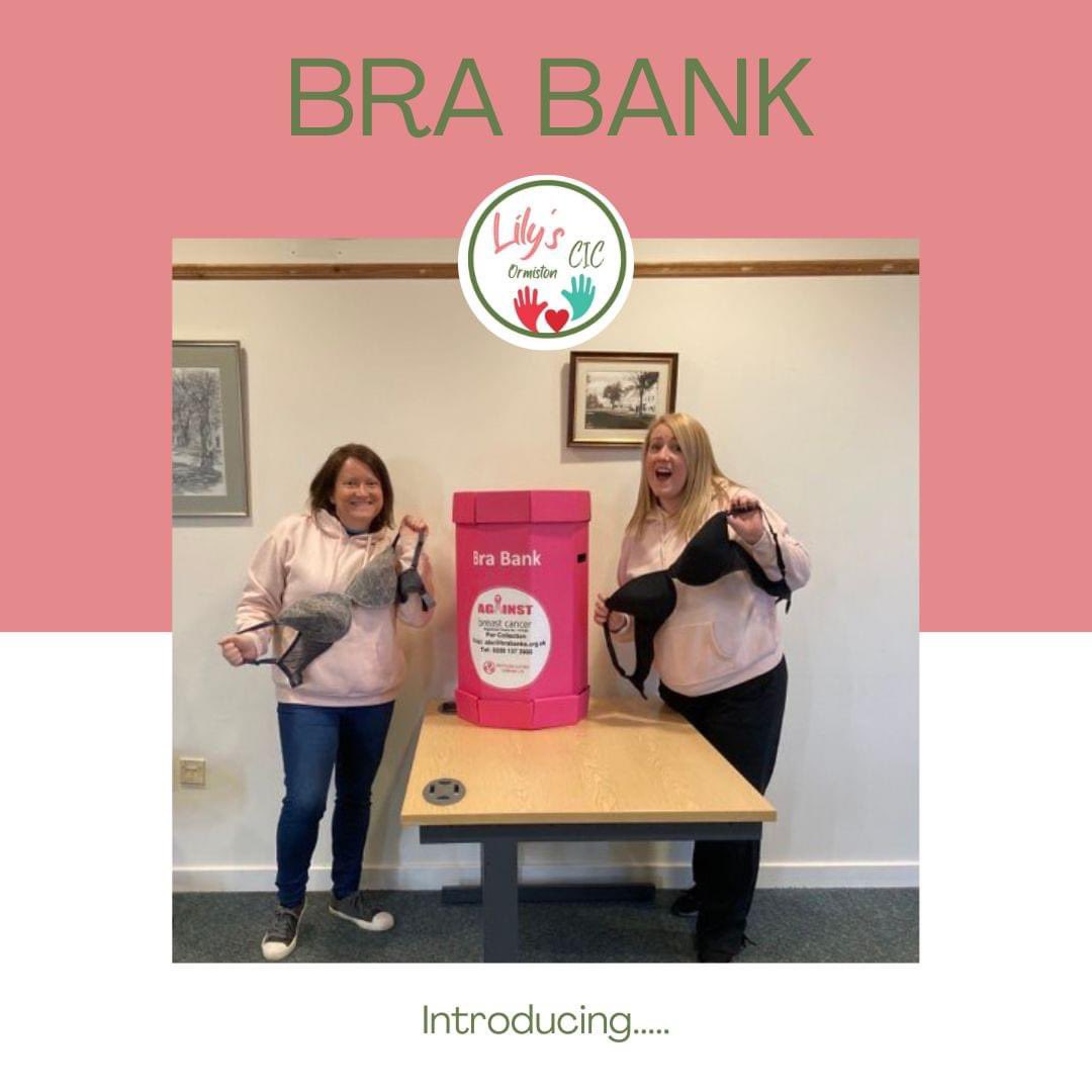 🌸🌼 Introducing Lily's Bra Bank: Support and Recycle for Breast Cancer Research! 🎗️💖 🌼🌸
Raid your drawers, and if you have any bras that are no longer in use, bring them along to Lily's Larder. We need your help to collect 400 bras <a href="/Lilysormicic/">Lily's Ormiston CIC</a> <a href="/elcourier/">East Lothian Courier</a>