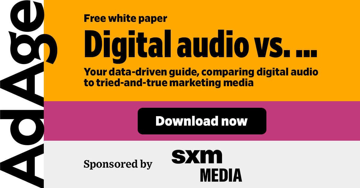 Unlock digital audio's data-driven potential with a new guide that challenges traditional media. To learn more, download this white paper today! #ad Made possible by @Sxmmediagroup. ow.ly/7pST50Q6zvI