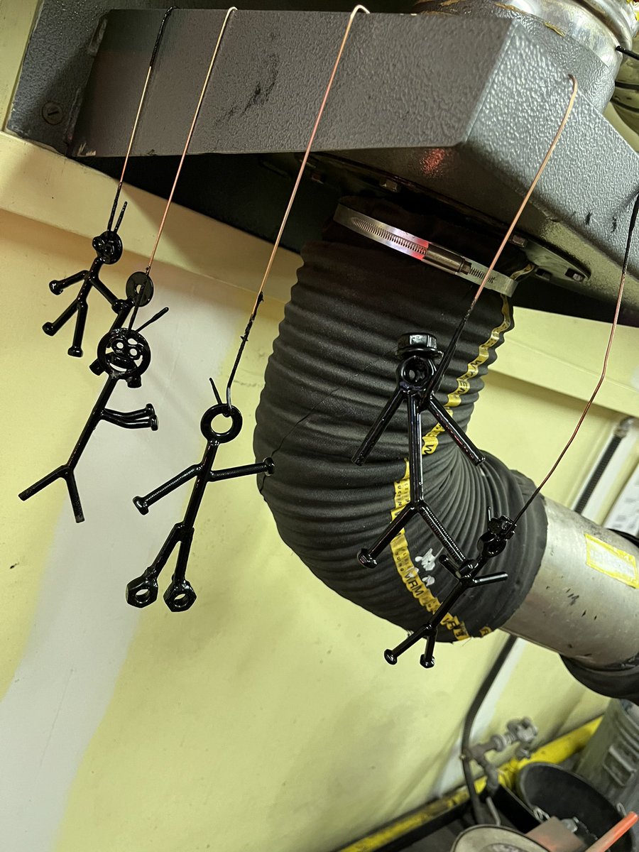 Great progress with year 10 D&amp;T today 🔥#brazing