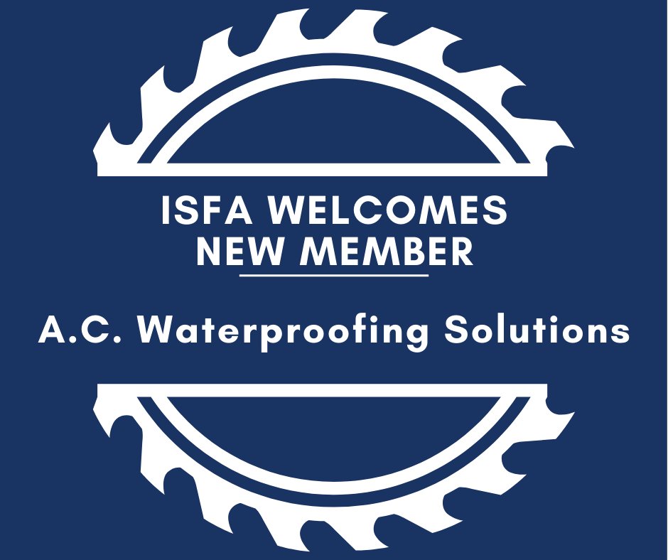 ⚙️ISFA welcomes new member A.C. Waterproofing Solutions from Canada. #ISFAnow #Newmember #Forfabricators