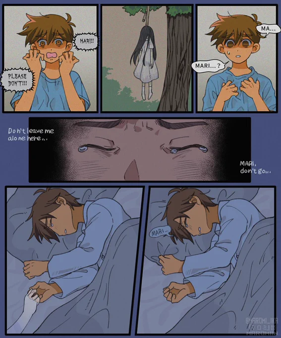 Have a nice dream🌙  [ Day 5: Dream #HeroMariWeek2024 ] #OMORIFANART