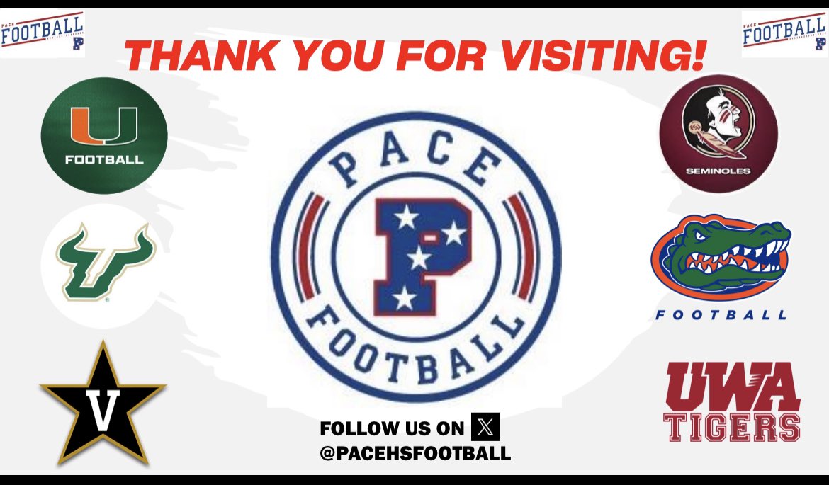 Pace High Football tweet media
