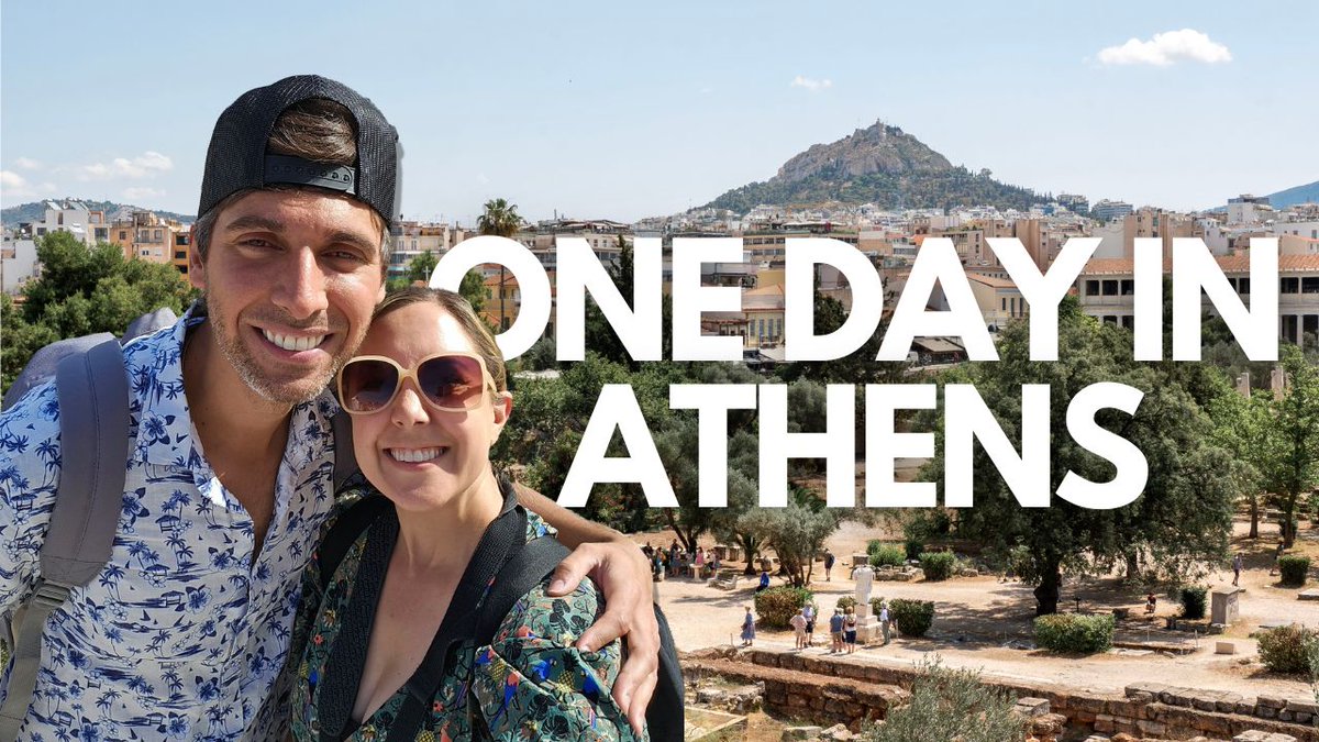Travel to Athens with us in our latest video! Watch here: youtube.com/watch?v=DERup3… We show you how it's possible to see Athens in a day: we'll visit the Acropolis, Greek Agora, and most charming areas of the city.