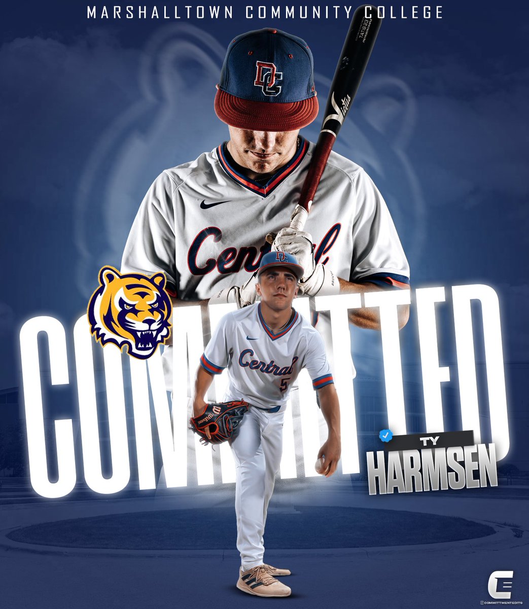ty_harmsen's tweet photo. I'm very blessed and excited to announce I will be continuing my athletic and academic career at Marshalltown community college, Thank you to my family, coaches and Davenport Central for giving me an opportunity ❤️ https://t.co/Z0sEs0DTDE