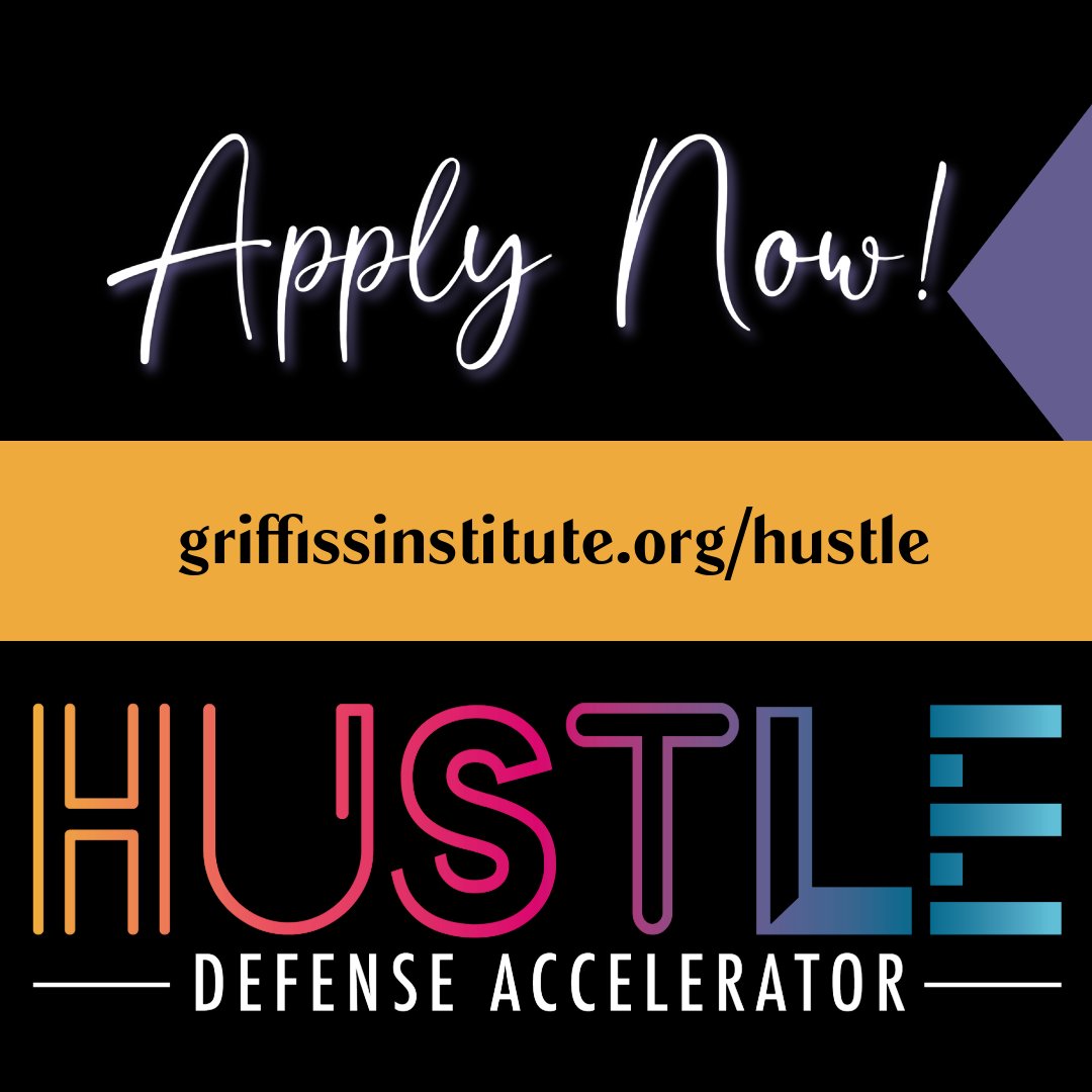 We're HUSTLEin' into the weekend, getting our application in for the third cohort of this ELITE Defense Accelerator! Work with individuals who are experts in AI/ML, Quantum, UAS, and DoD securities this summer to get your business on track! You do not want to delay this process!